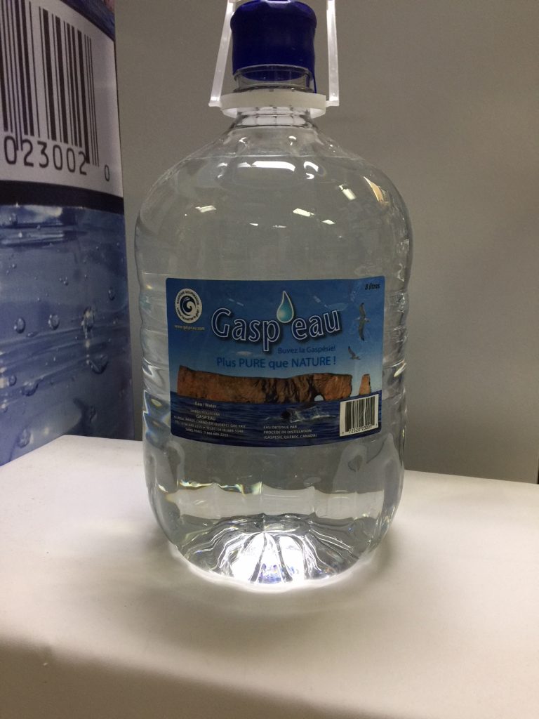 8L Eau Distillée Format léger Gasp